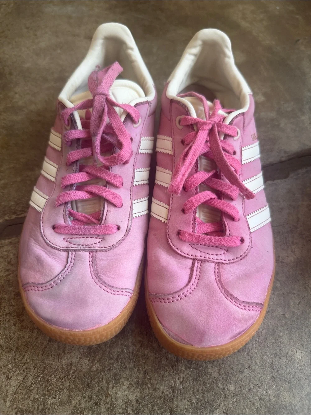 Lot of 3 Kids shoes Adidas & Nike Lace-Up Sneakers size 5